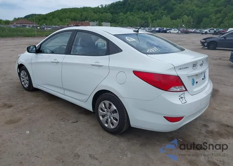 2015 Hyundai Accent Gls from USA, damaged, VIN KMHCT4AEXFU834523
